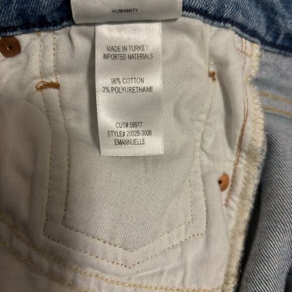 Citizens Of Humanity Emannuelle Womens Mid Rise Bootcut Distressed Jeans Size 29 - Picture 12 of 12